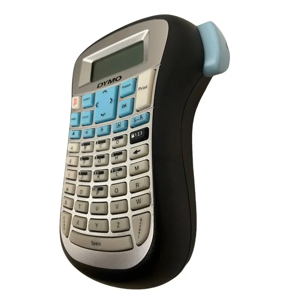 Dymo LabelManager 120P Label Maker Handheld OS Black Silver Portable QWERTY